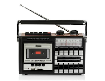 radio-cassette connecté
